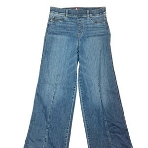 SPANX Denim Wide Leg Jeans